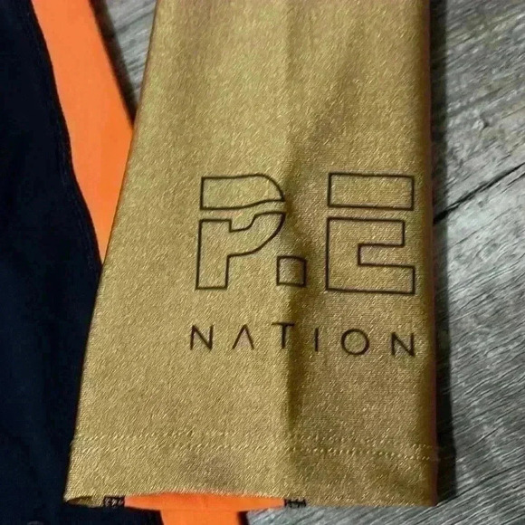 P.E Nation Comeback Colorblock High Waist Leggings Size S - Picture 5 of 7